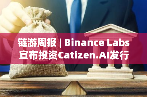 鏈游周報 | Binance Labs宣布投資Catizen.AI發行平臺PLUTO Studio；MAVIA周跌幅超20%（7.22-7.28）
