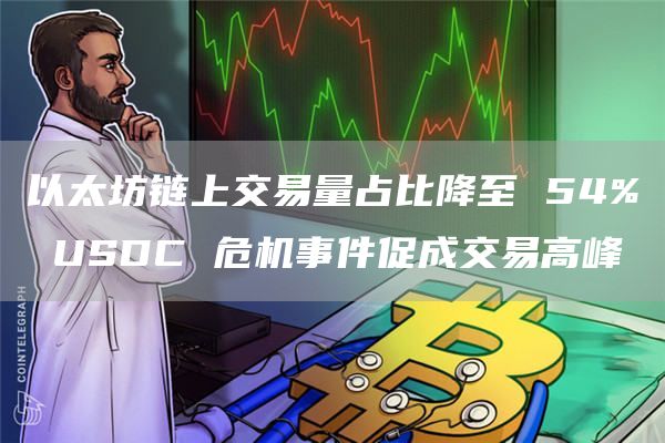 以太坊鏈上交易量占比降至 54% USDC 危機事件促成交易高峰