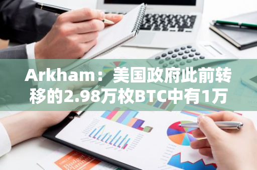 Arkham：美國政府此前轉移的2.98萬枚BTC中有1萬枚存入了機構托管服務