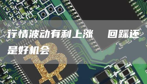 行情波動有利上漲 回踩還是好機(jī)會