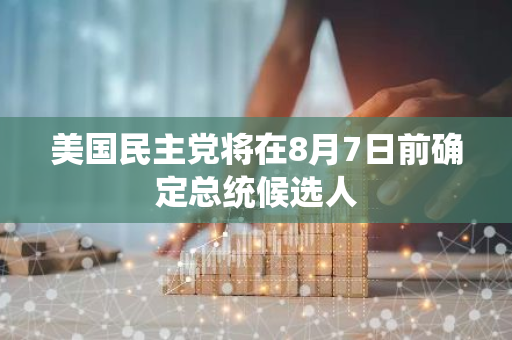 美國民主黨將在8月7日前確定總統(tǒng)候選人