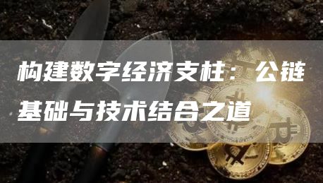 構建數字經濟支柱：公鏈基礎與技術結合之道