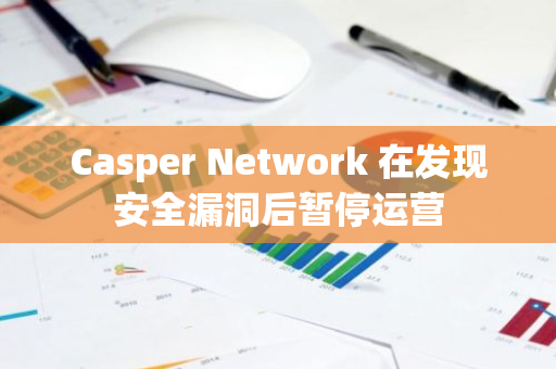Casper Network 在發現安全漏洞后暫停運營