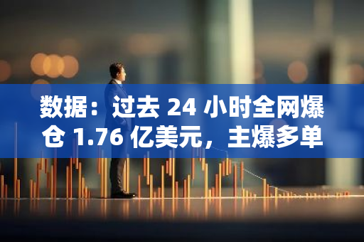 數(shù)據(jù)：過去 24 小時(shí)全網(wǎng)爆倉 1.76 億美元，主爆多單