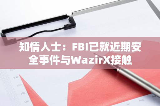 知情人士：FBI已就近期安全事件與WazirX接觸