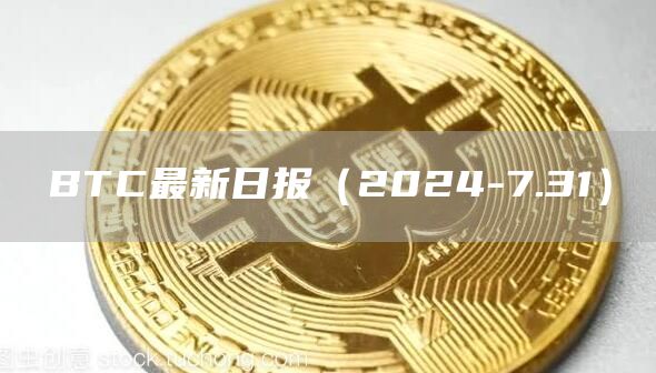 BTC最新日?qǐng)?bào)（2024-7.31）