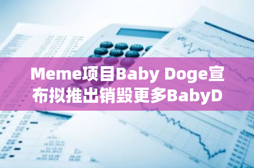 Meme項目Baby Doge宣布擬推出銷毀更多BabyDoge代幣的新協議