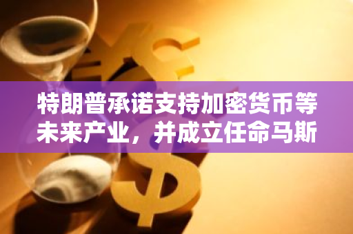 特朗普承諾支持加密貨幣等未來產業，并成立任命馬斯克領導政府效率委員會
