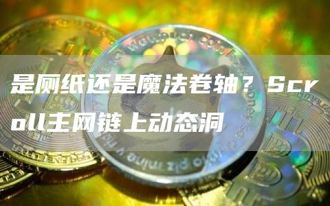 是廁紙還是魔法卷軸？Scroll主網鏈上動態洞