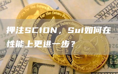 押注SCION，Sui如何在性能上更進一步？