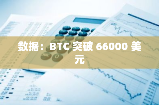 數據：BTC 突破 66000 美元