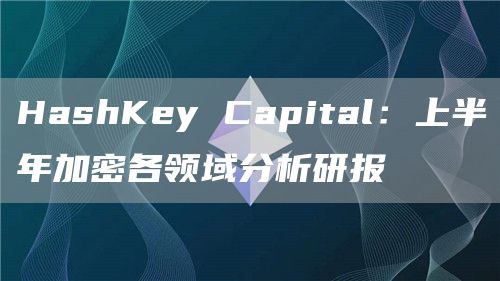 HashKey Capital：上半年加密各領域分析研報