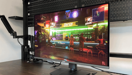 告別燒屏焦慮！微星OLED連續運行533天幾乎無燒屏