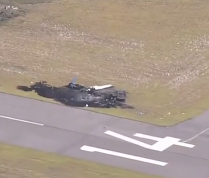 美國一機場兩飛機相撞致1人死亡：機身當場撞成碎片