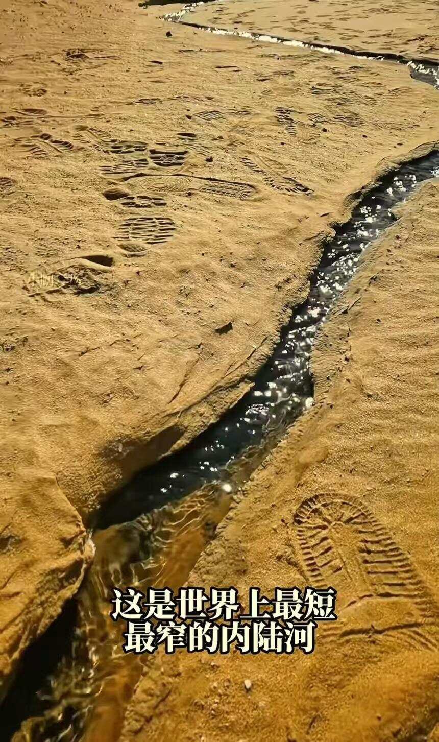 世界最窄最短內陸河在內蒙古一景區？工作人員回應