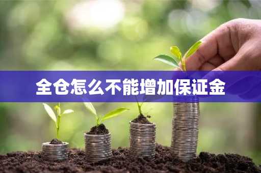 全倉怎么不能增加保證金