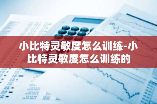 小比特靈敏度怎么訓練-小比特靈敏度怎么訓練的