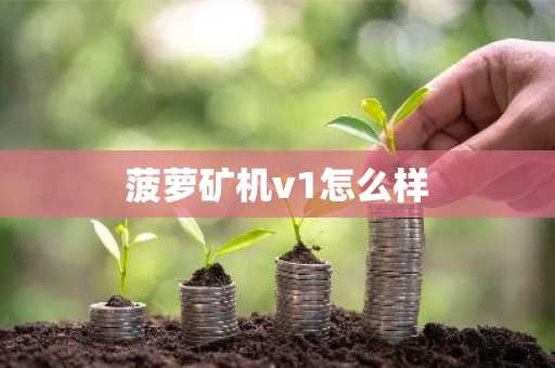 菠蘿礦機v1怎么樣